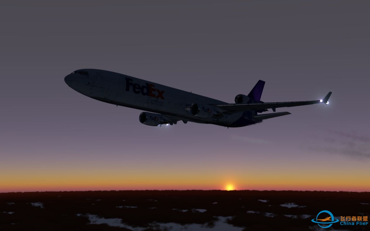 【X-Plane 11】超卡哇伊的幺幺姐夜降奥克兰-4350 