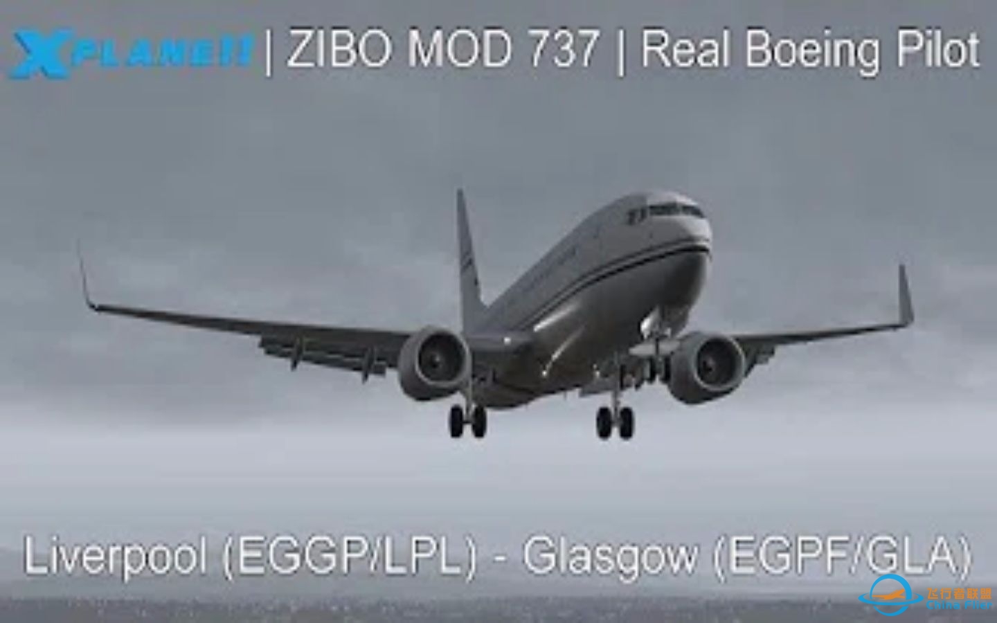 X Plane 11 - ZIBO MOD 737 - REAL BOEING PILOT - Full Flight Tutorial - (Liverpoo-5652 