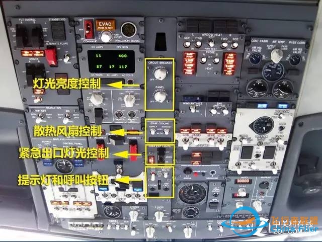 波音737飞机驾驶舱面板全解读(附驾驶舱通讯系统操作指南)-4844 