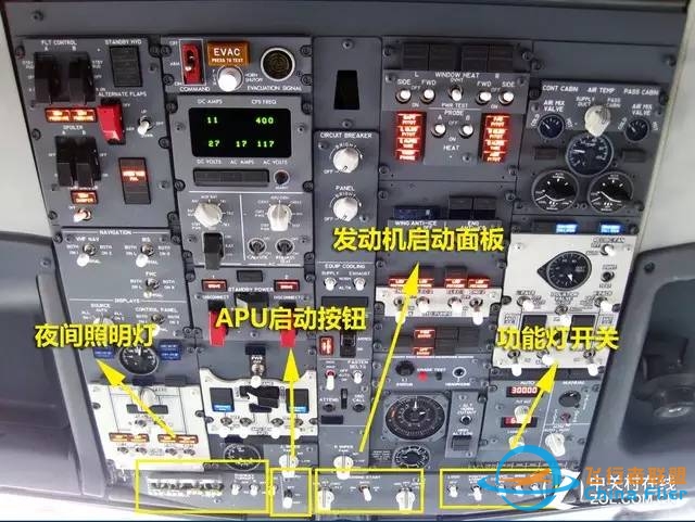 波音737飞机驾驶舱面板全解读(附驾驶舱通讯系统操作指南)-1293 