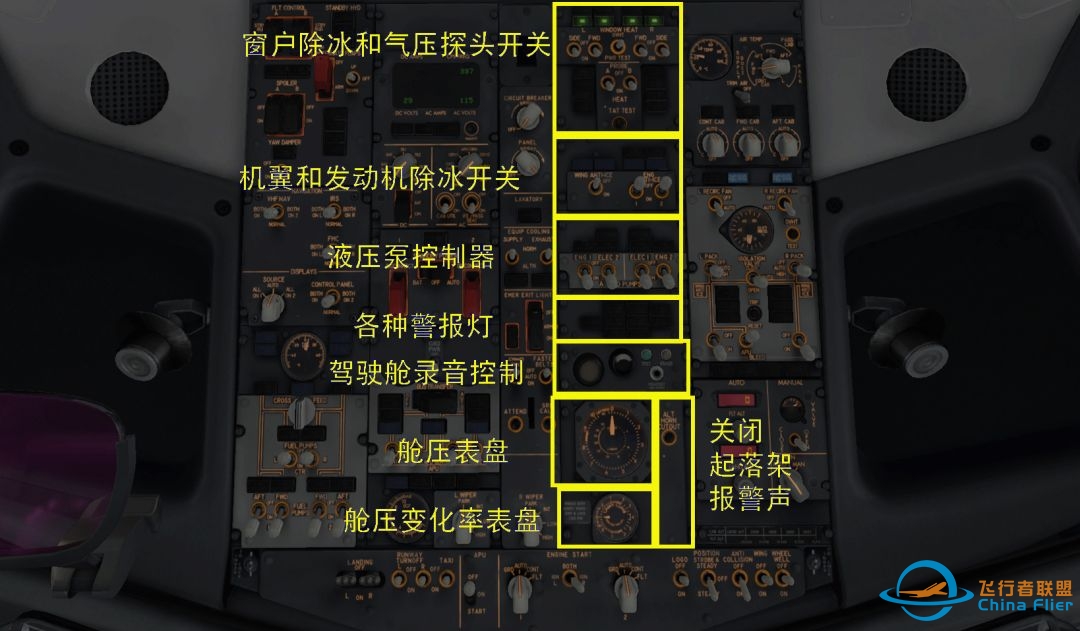 波音737-800驾驶舱面板详解-7895 