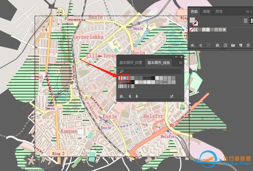 OpenStreetMap+Ai分析图教程-2690 