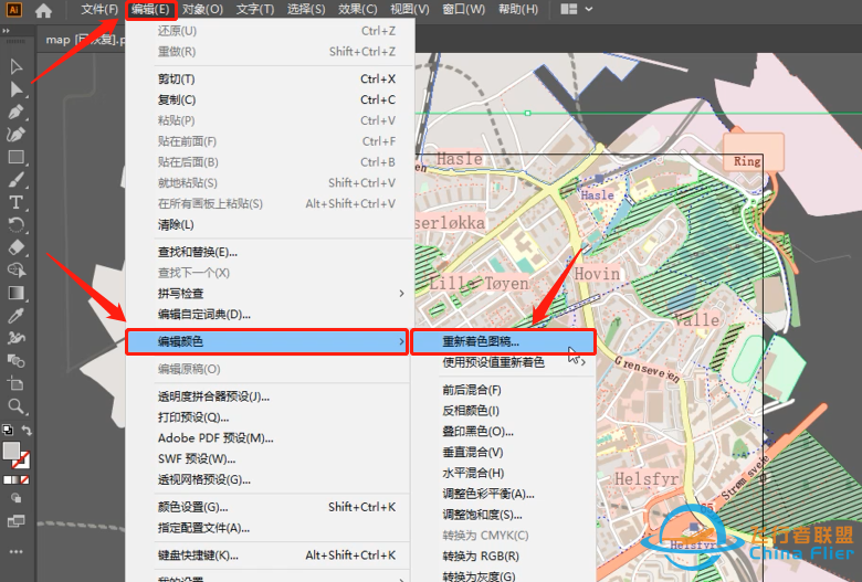 OpenStreetMap+Ai分析图教程-9535 