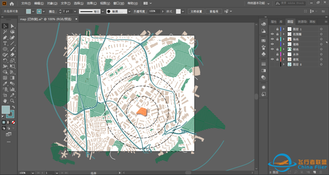 OpenStreetMap+Ai分析图教程-3970 