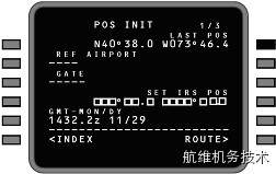 图文详解波音737NG飞机惯导校准的五种方法-7916 