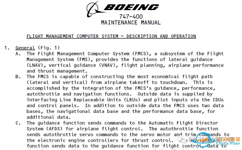 民航飞机手册,你了解多少?(波音篇)-8087 