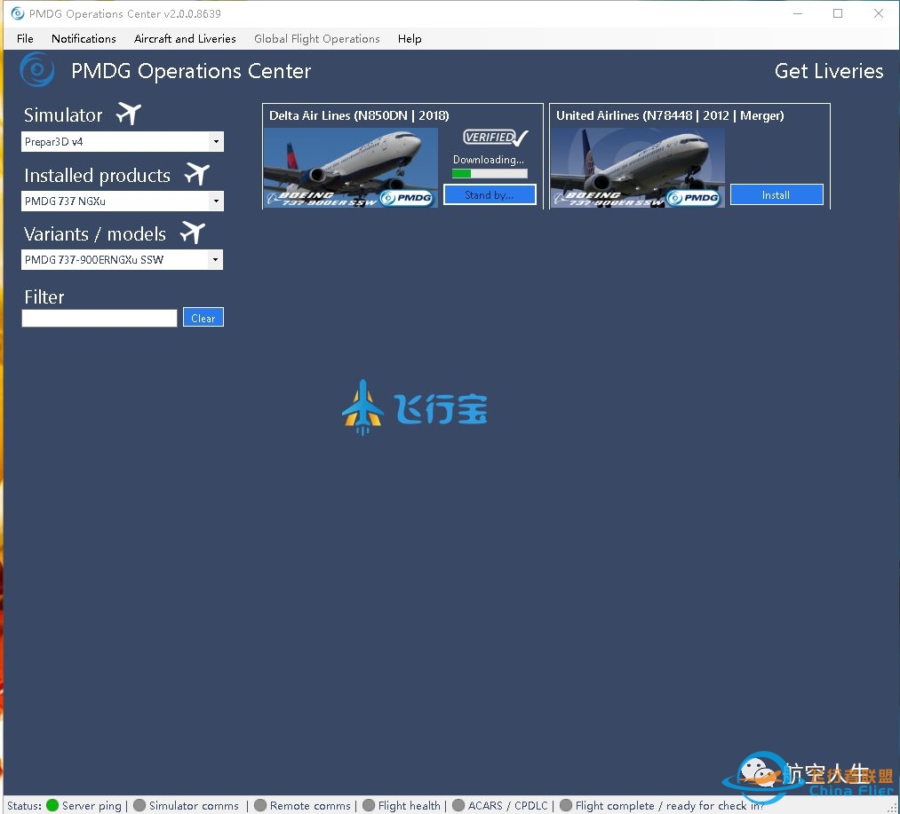 【插件分享】PMDG - 波音737NGXu v2.90.9930 [最新P3Dv4.4/4.5版]-6019 