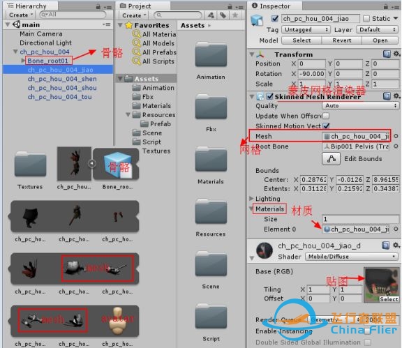 程序丨如何用Unity3D实现游戏中的角色换装?-6736 