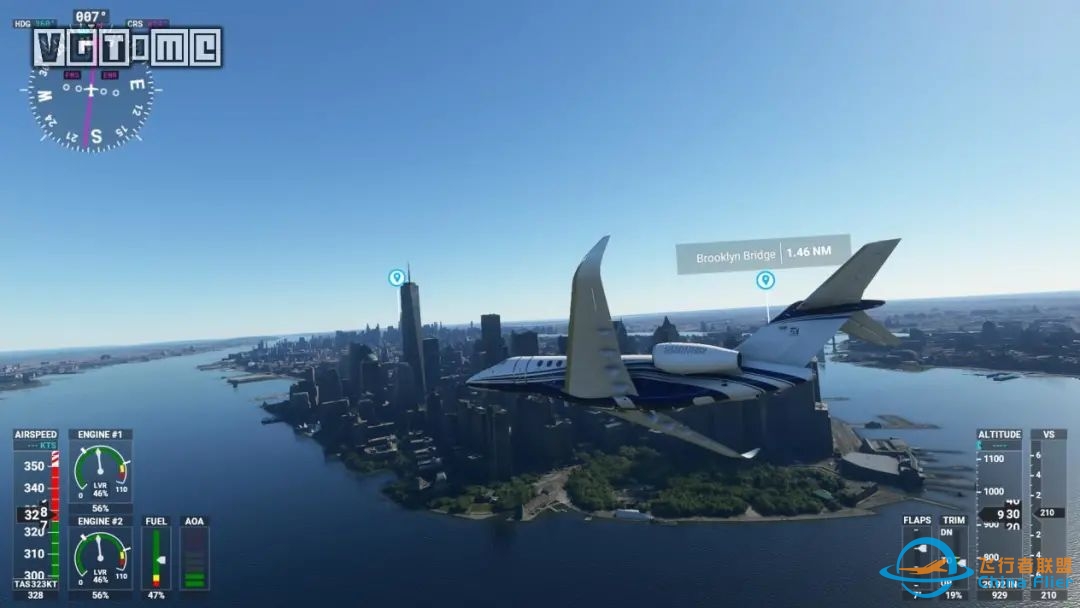 《微软模拟飞行》评测:民航模拟飞行新时代-5442 