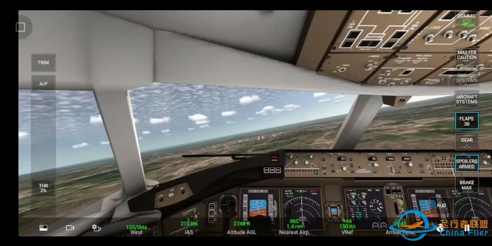 RFS真实飞行模拟｜精湛技术带你第一人称体验目视进场-4295 