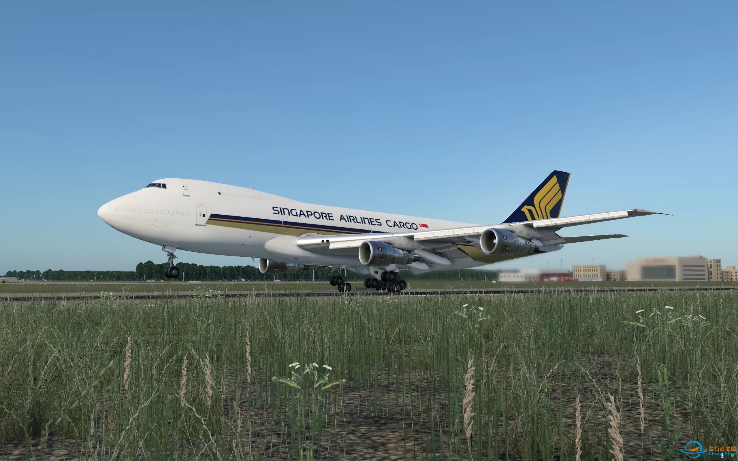 X-Plane 12  Felis 742  ZSOF  落地-8495 