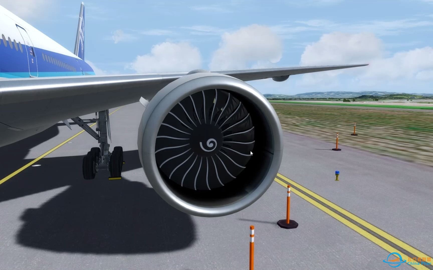 PMDG最新款777-200ERの原力发动机-9470 