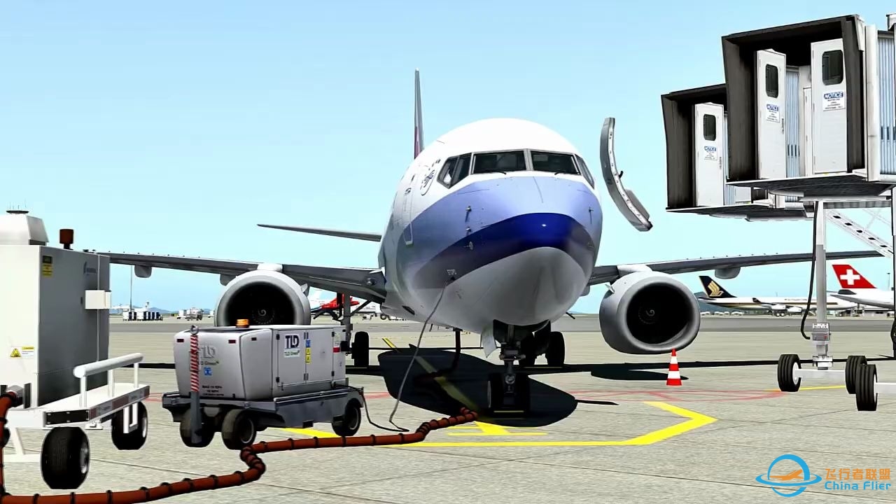 【X-Plane 11】Zibo737中华航空|目视飞行致敬香港启德-7125 