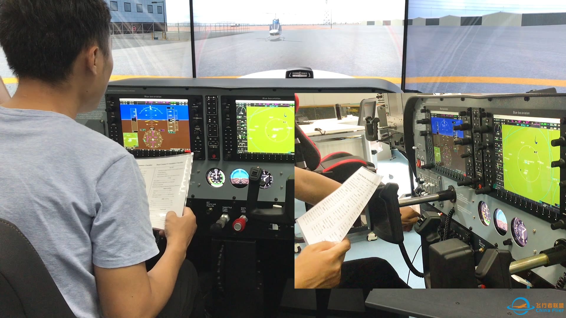 简单的飞行模拟线路介绍，基于Cessna172以及checklist。-2208 
