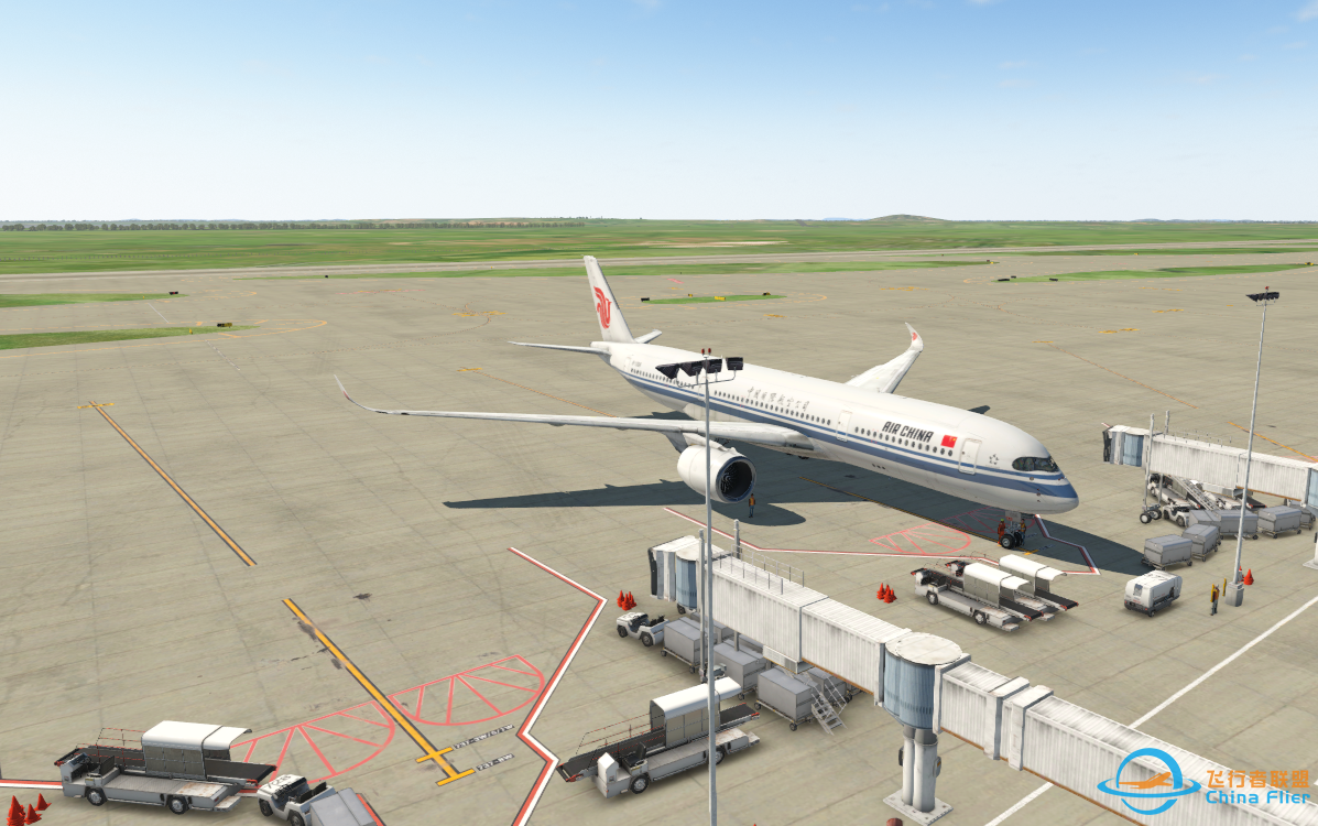 X-plane11 A350自由航线-9864 