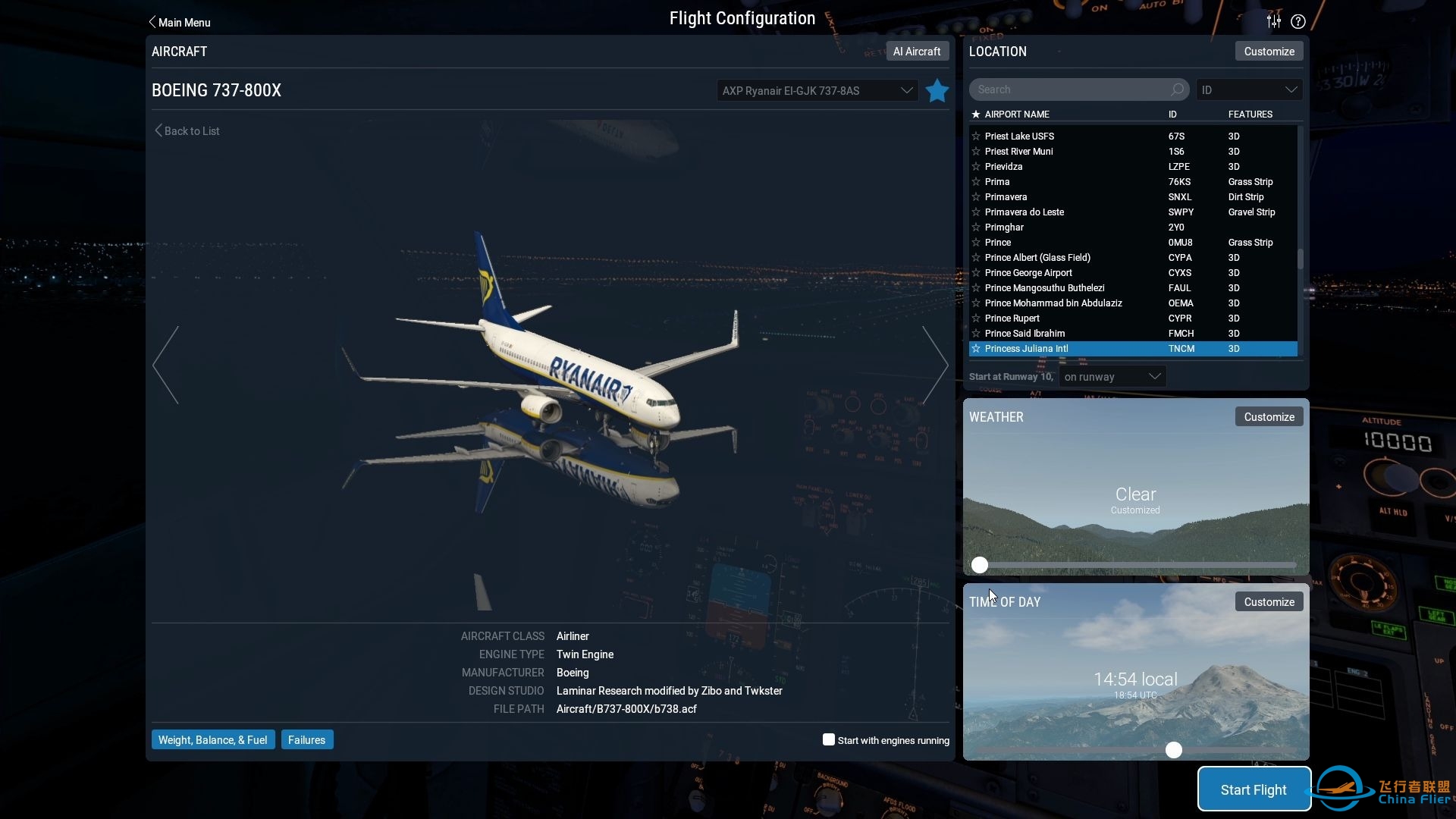 【小小的麦芽米】X-Plane 11之ZIBO 738不完全使用教程-6085 