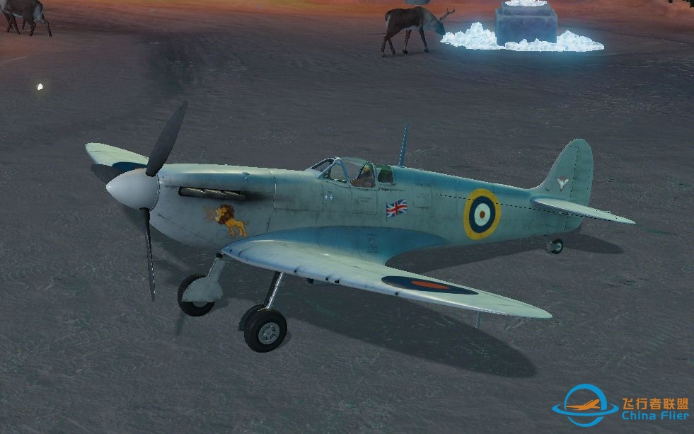 战机世界 第五级 高级战机 英国 Spitfire la 和Spitfire-I性能一样，火力还弱，不值得拥有-1311 