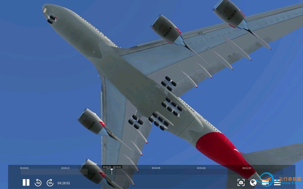 【Infinite Flight】澳航A380起飞-4527 