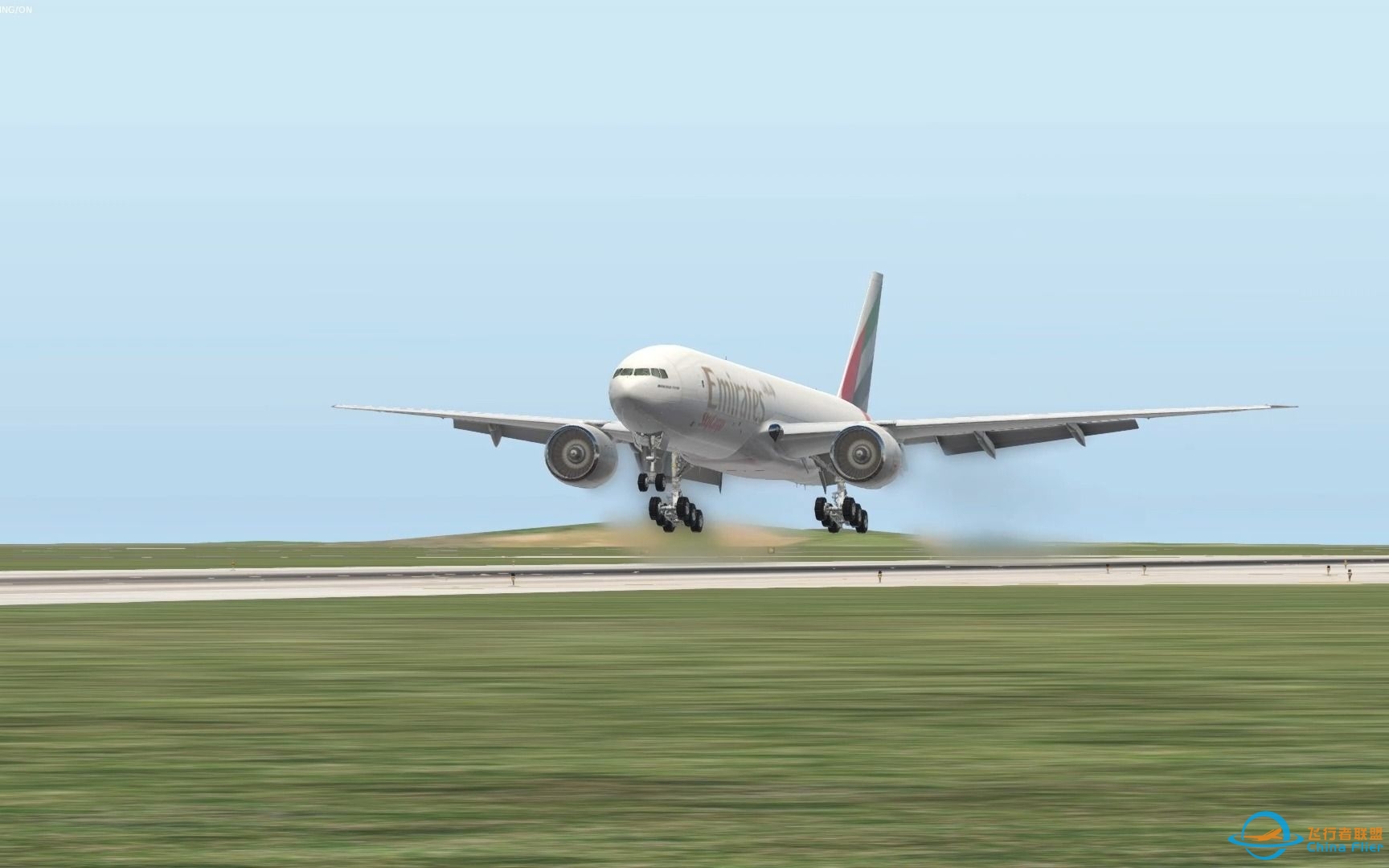 XP11 FF777 降落01-8573 