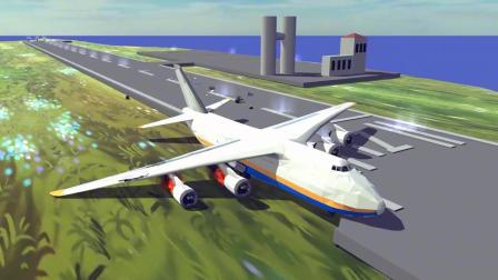 模拟器飞机参加飞行争霸赛，不料中途意外自燃-4599 