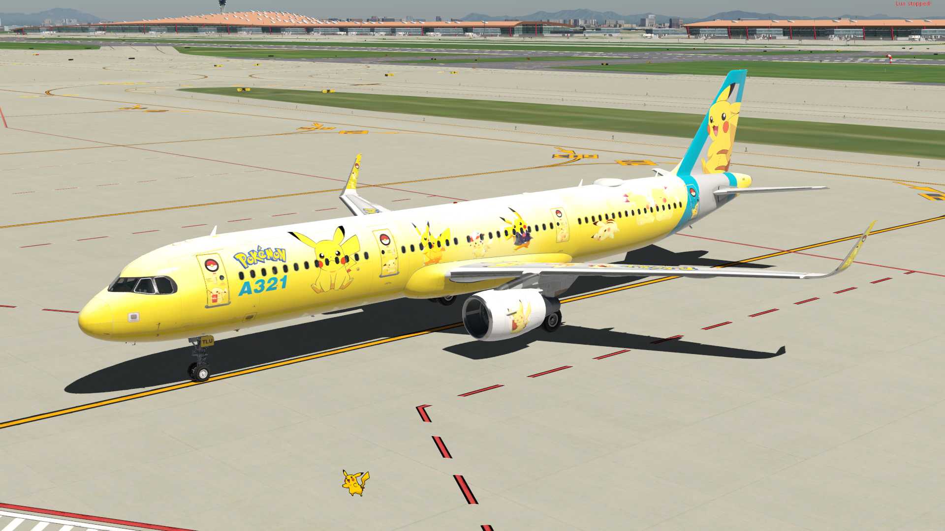 【X-Plane11】空客A321皮卡丘涂装 1.0-789 