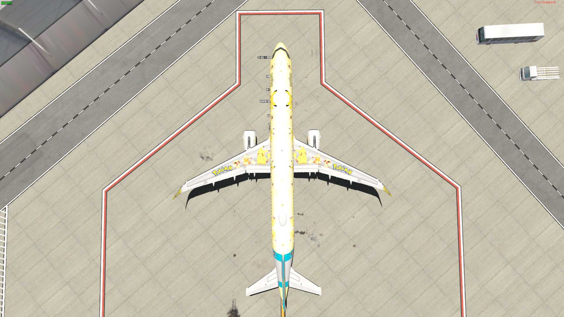 【X-Plane11】空客A321皮卡丘涂装 1.0-8098 