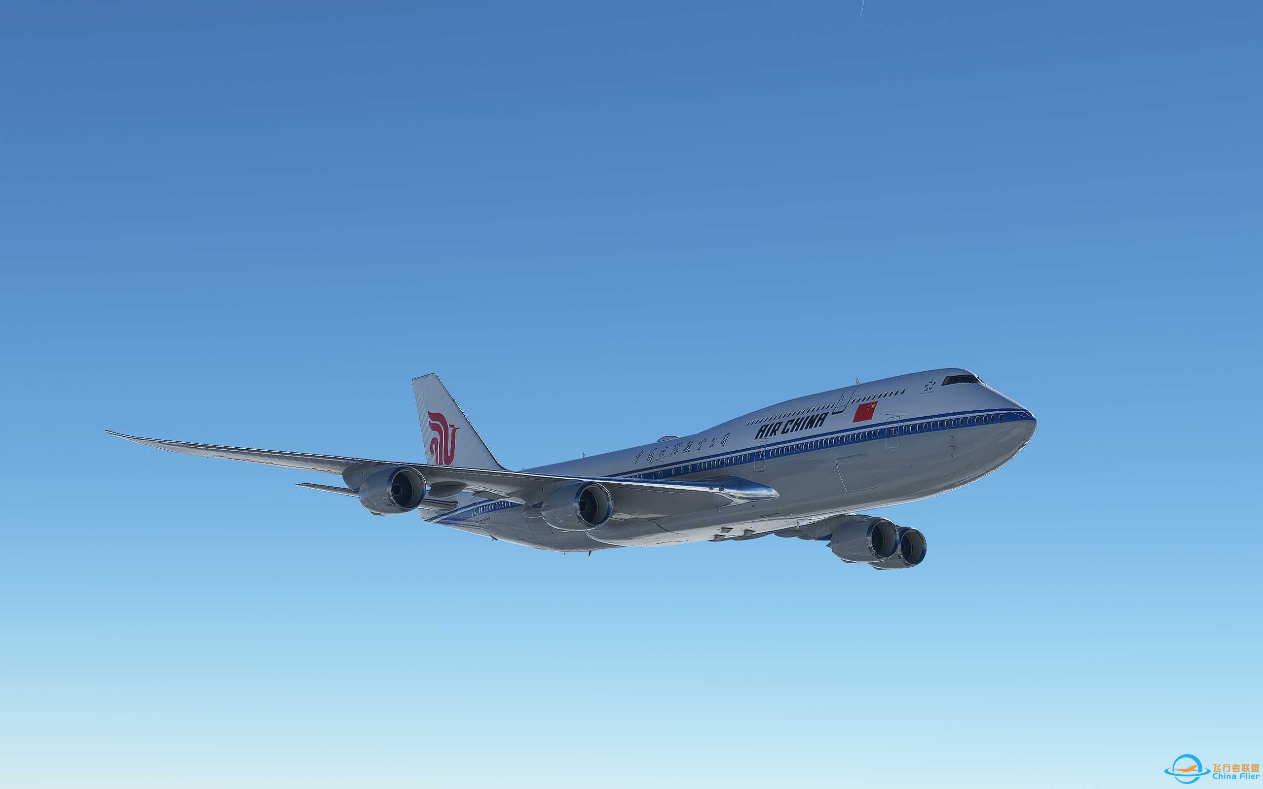 空中女皇国航747-6490 