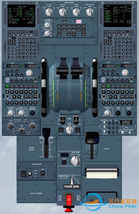 【新人.干货】空中客车A320飞机驾驶舱面板全解读,史上最详细!-3673 
