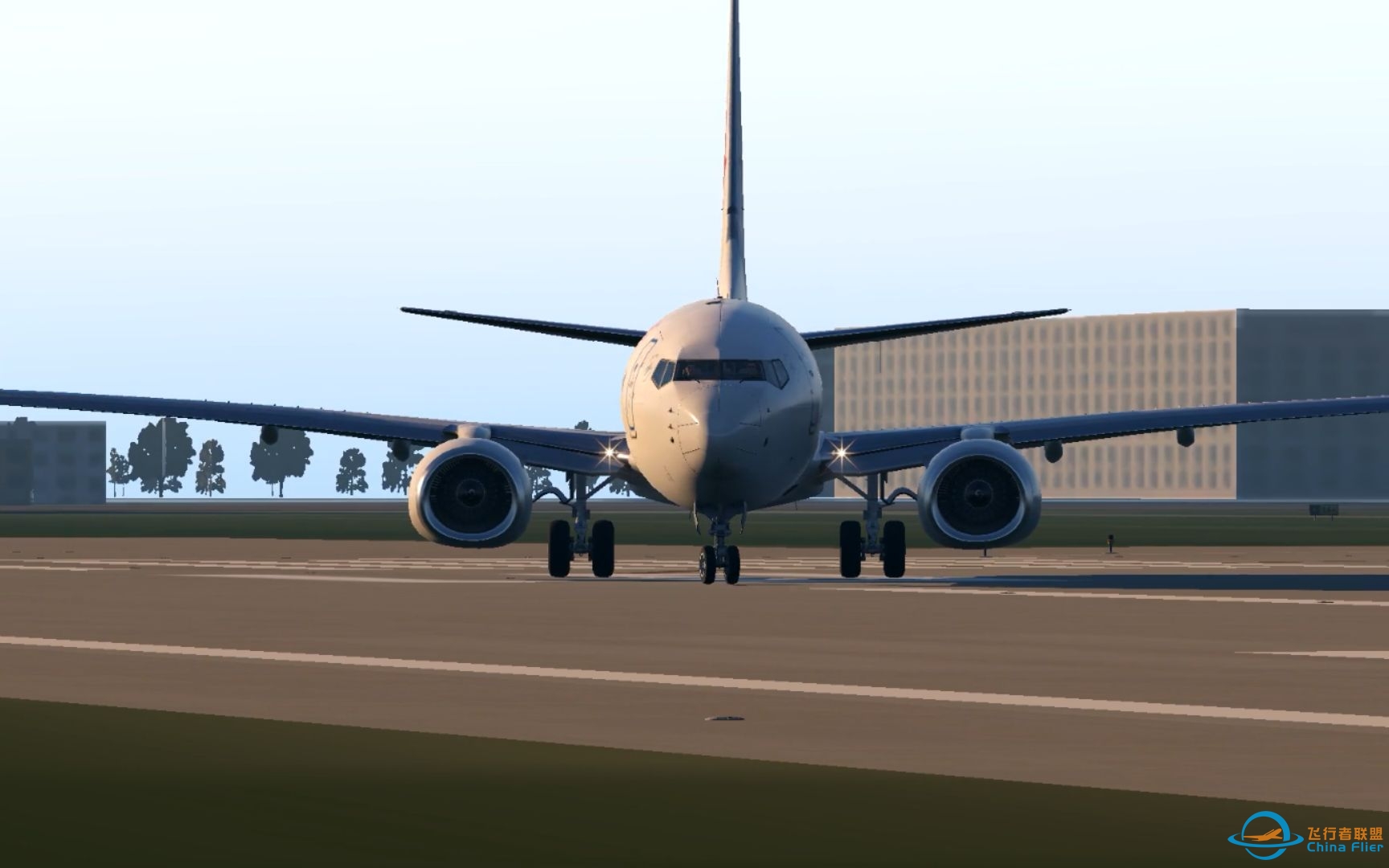 【X-Plane11】陆空对话zibo737北京首都国际机场飞行-5420 