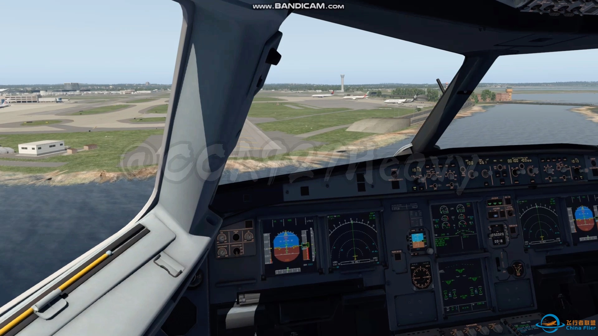 【X-Plane 11】图马思特TCA到货首飞，新西兰A321落地悉尼07-8169 