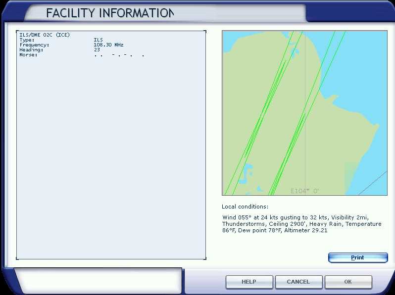 FSX飞行模拟中的ILS仪表着陆系统-4495 