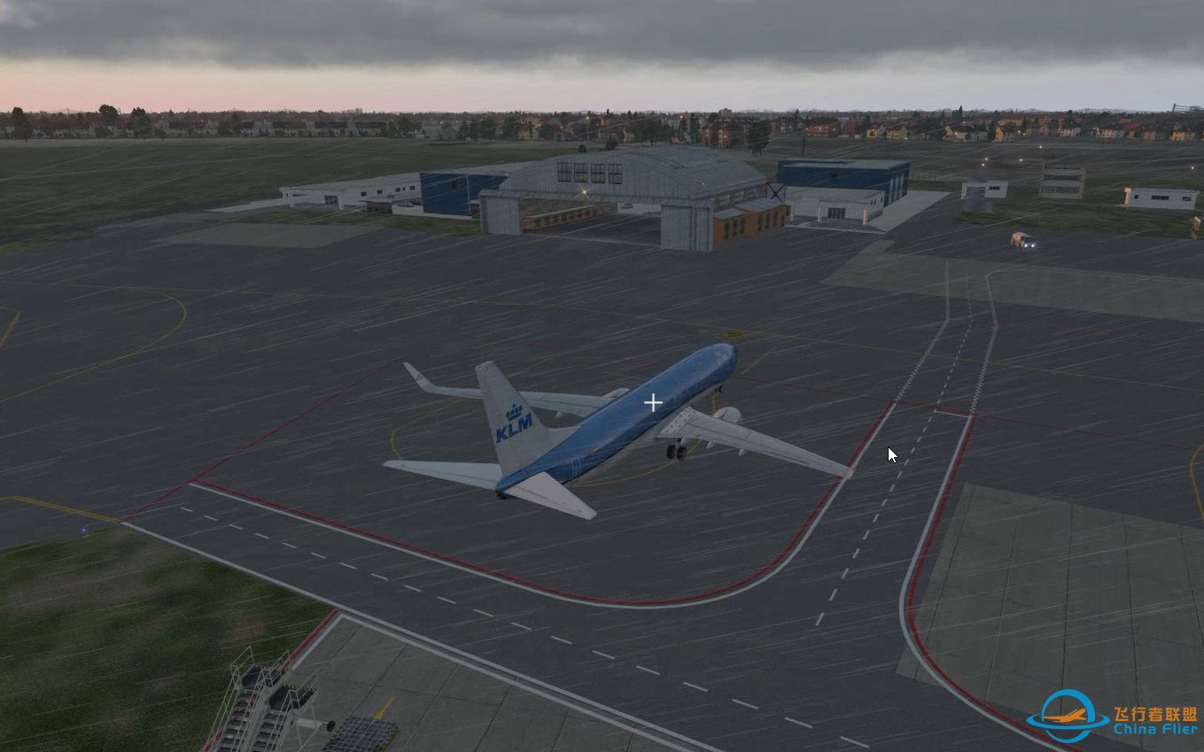 x-plane11  Zibo  737-800   EPWA-UKBB-7824 