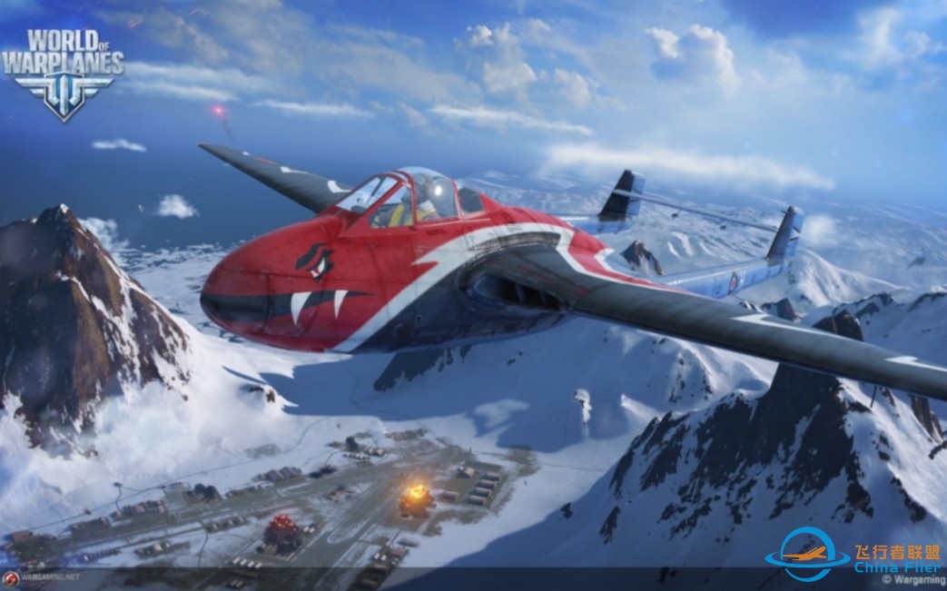 World of Warplanes 战机世界亚服英国DH.100 Vampire F.1-8959 