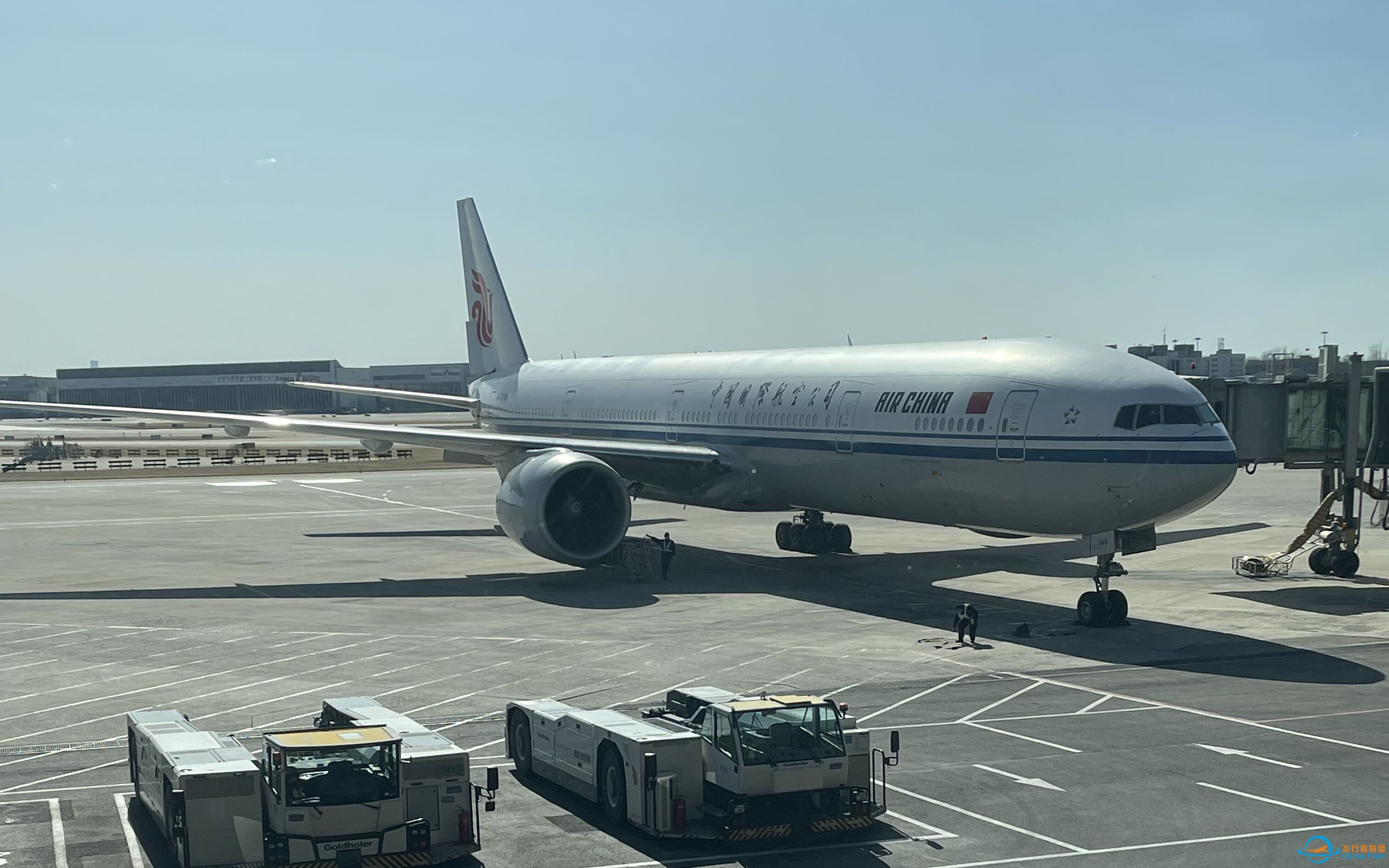 中国国际航空B777-300ER经济舱飞行体验2（北京/首都→沈阳）-6267 