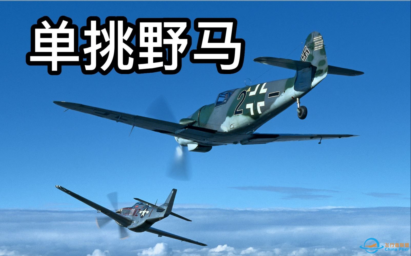 【IL2】BF109单挑P51-6238 