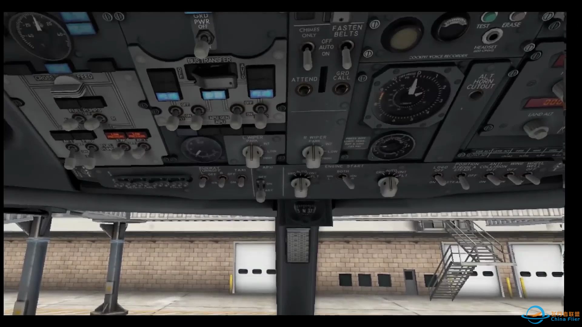 【X-Plane 11】用VR玩XPLANE是什么体验-3329 