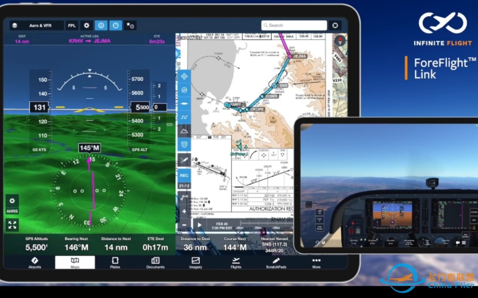 【自制熟肉】如何在InfiniteFlight里使用电子飞行包?ForeFlight官方使用指南-5707 