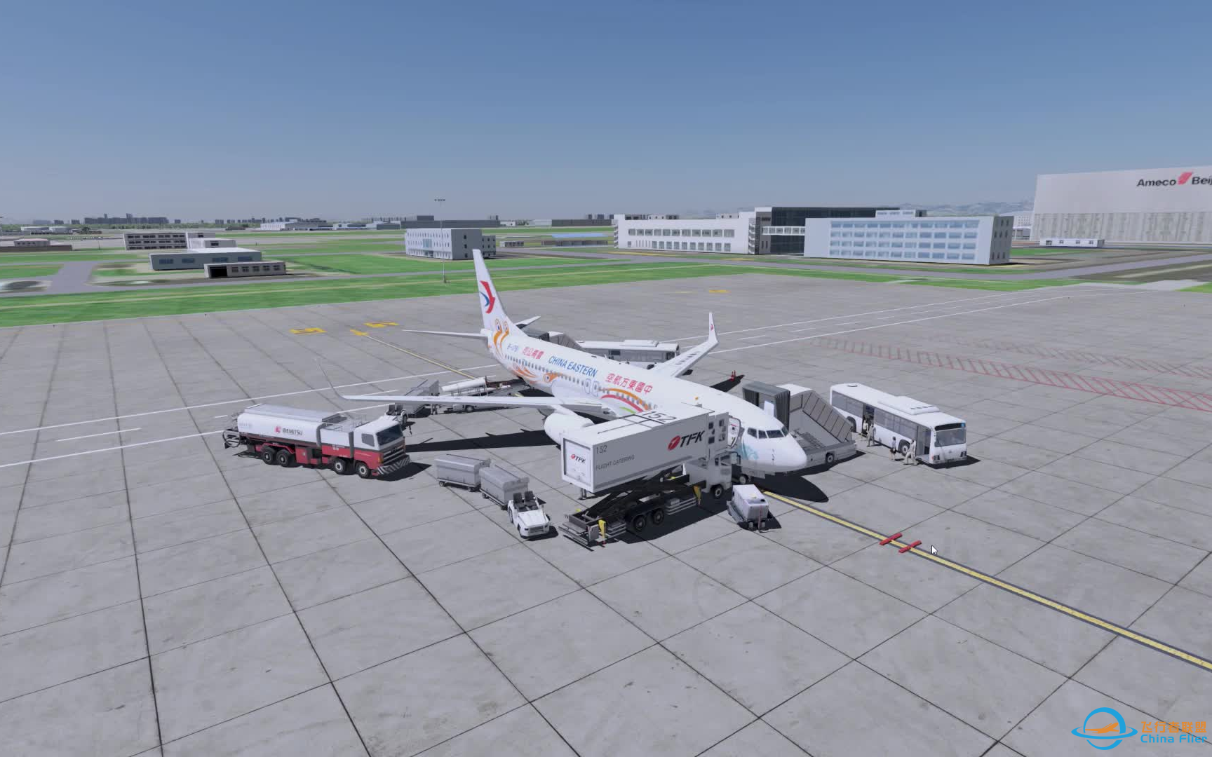 【Xplane11】新SAM地勤展示首发-795 