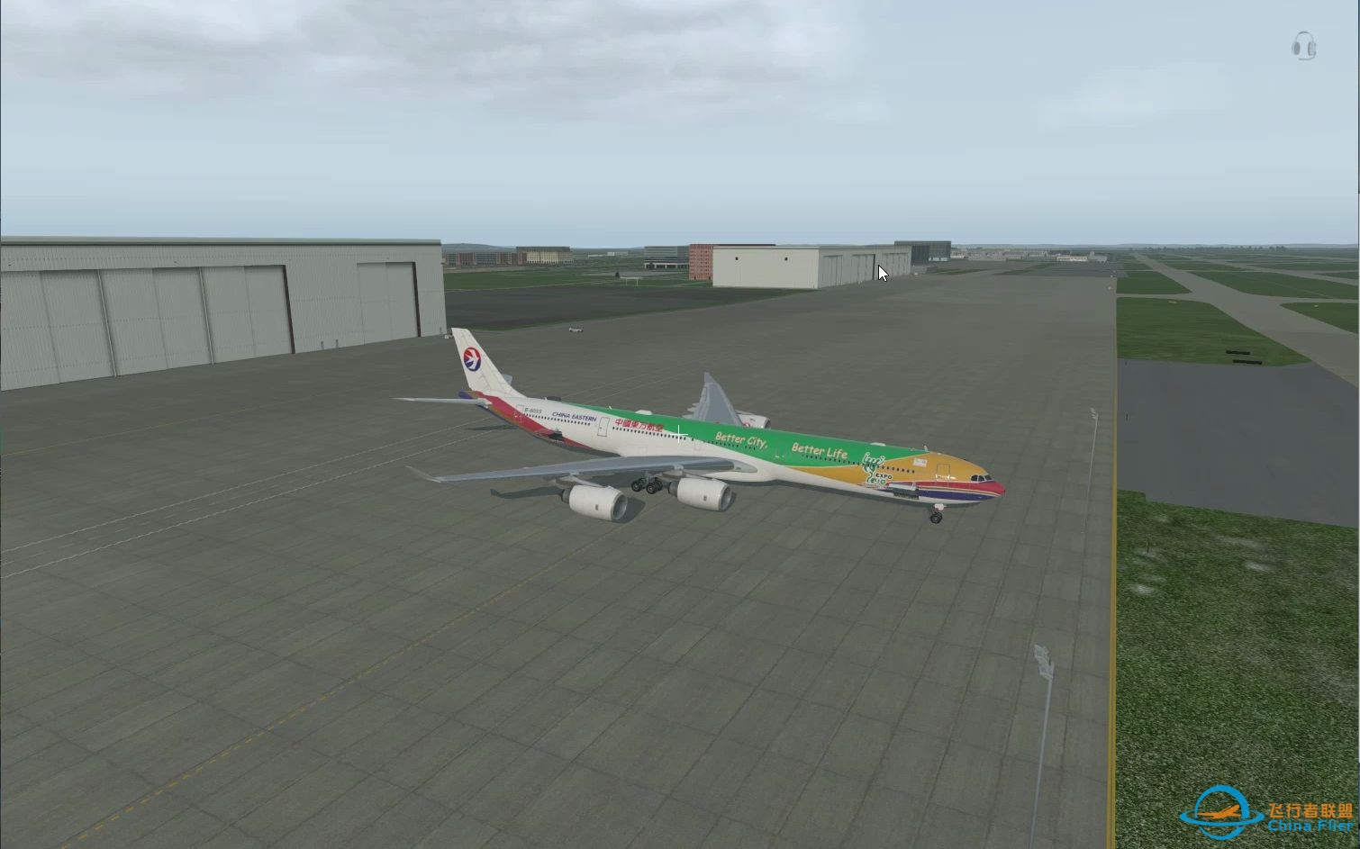 x-plane11  ToLiss  A346   EDDM-UUEE-9636 