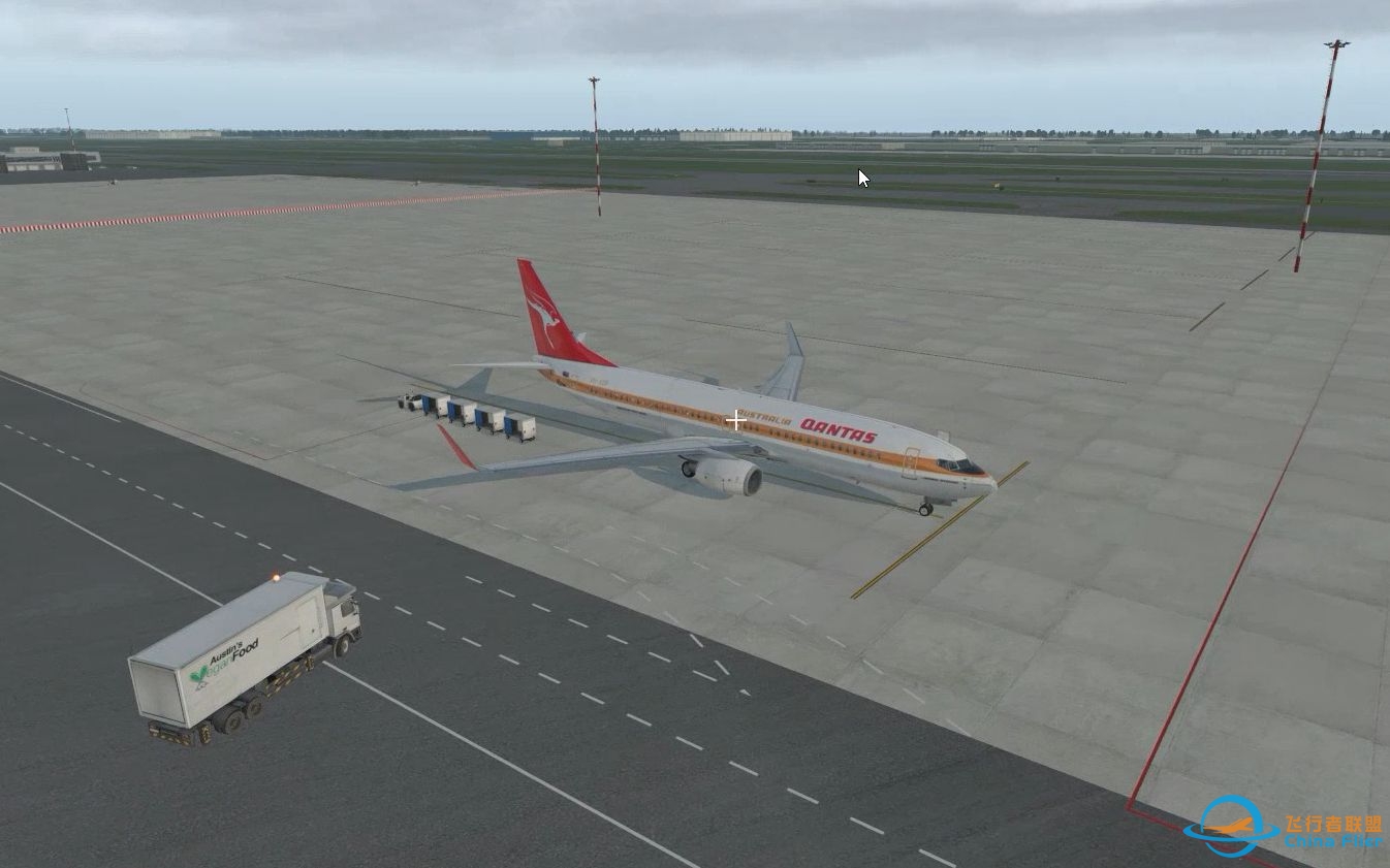 x-plane11   Zibo  737-800X   EHAM-EKCH-6364 