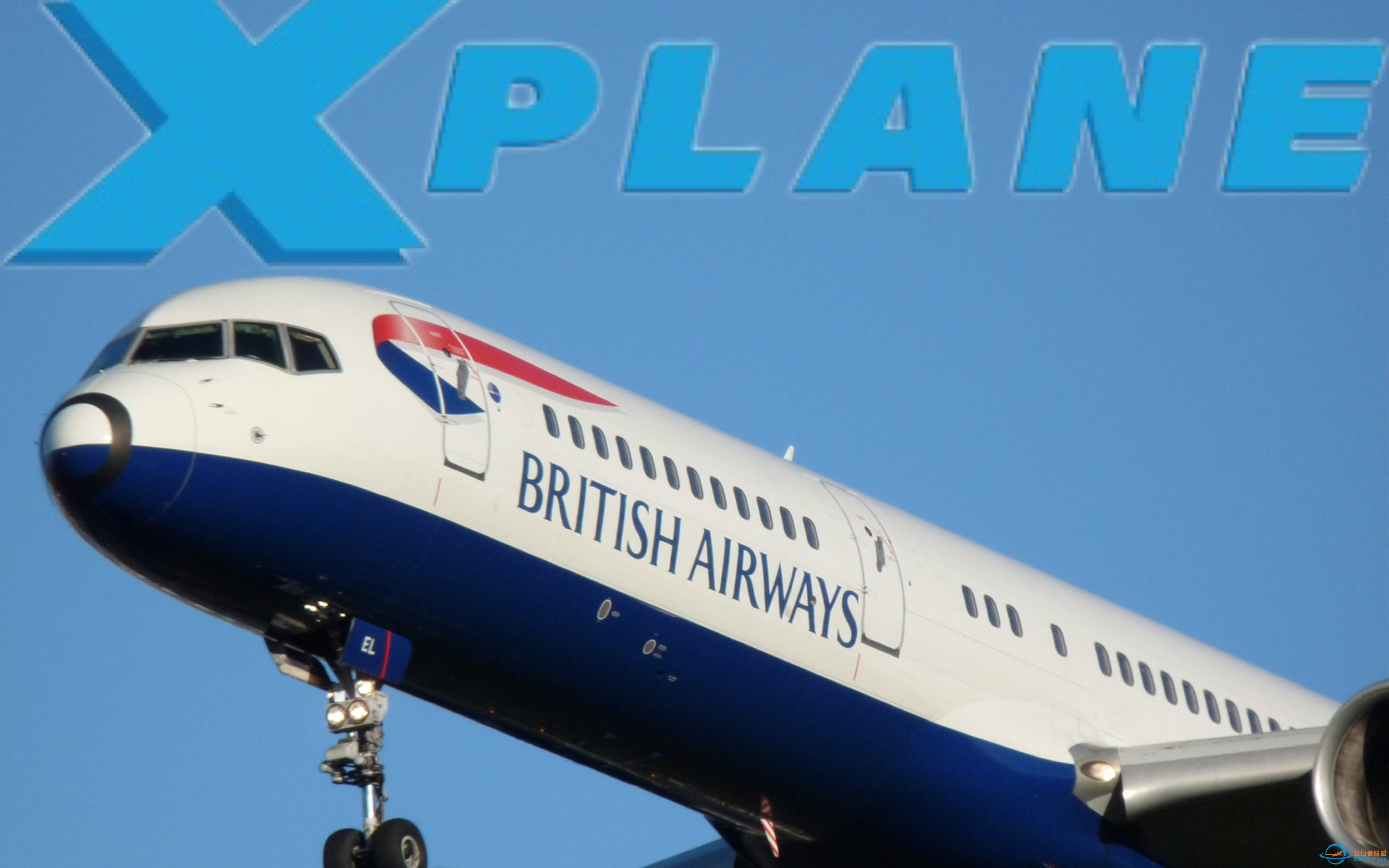 【X-Plane 11】（CFR连飞篇）British Airways B757-200风中摇曳飘进EGPH-7106 