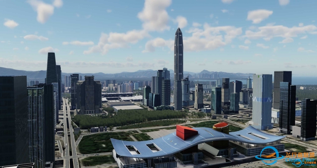 深圳城市地景 | 现已上架CFR商城 | NSSxSS3D | X-Plane11/12-8779 