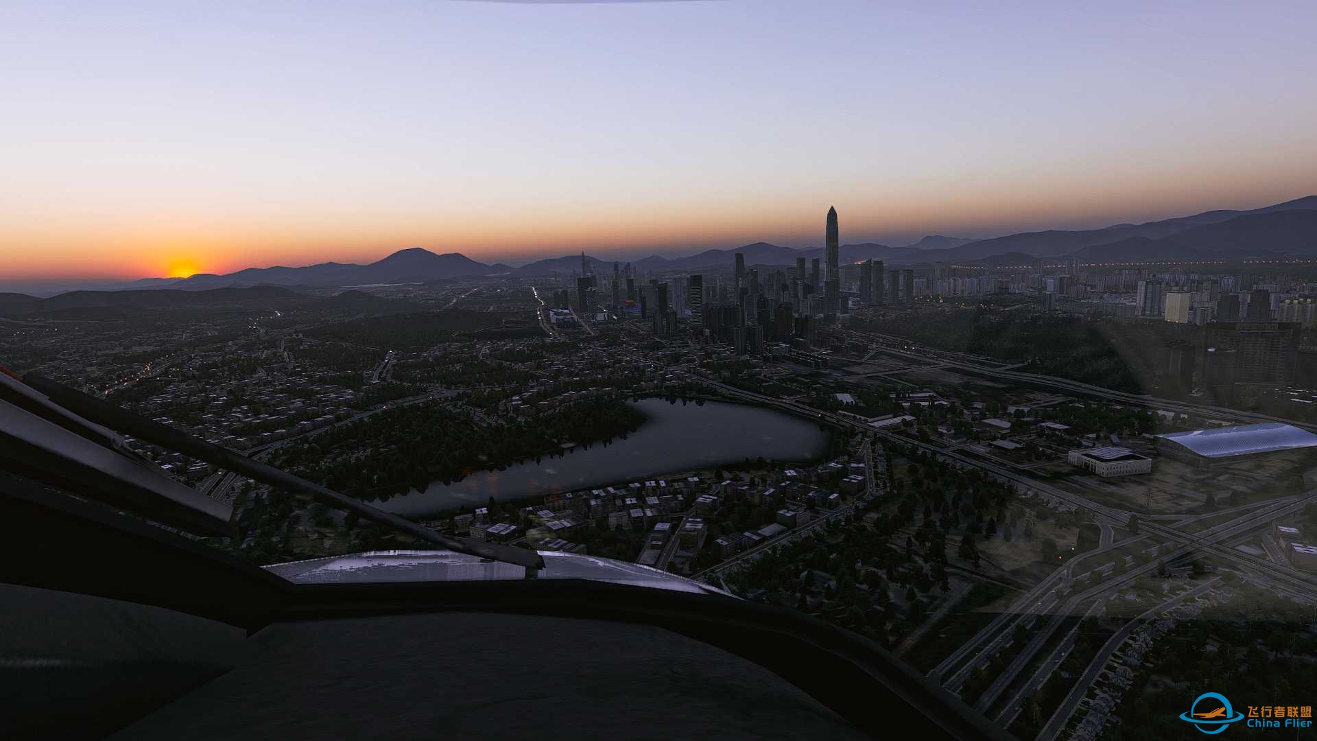 深圳城市地景 | 现已上架CFR商城 | NSSxSS3D | X-Plane11/12-4572 