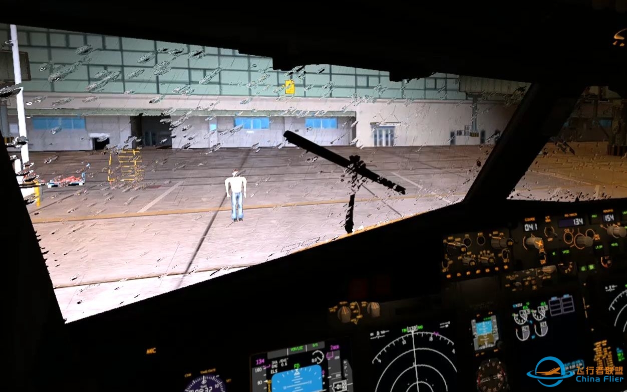 x-plane12 雨天测试-3381 