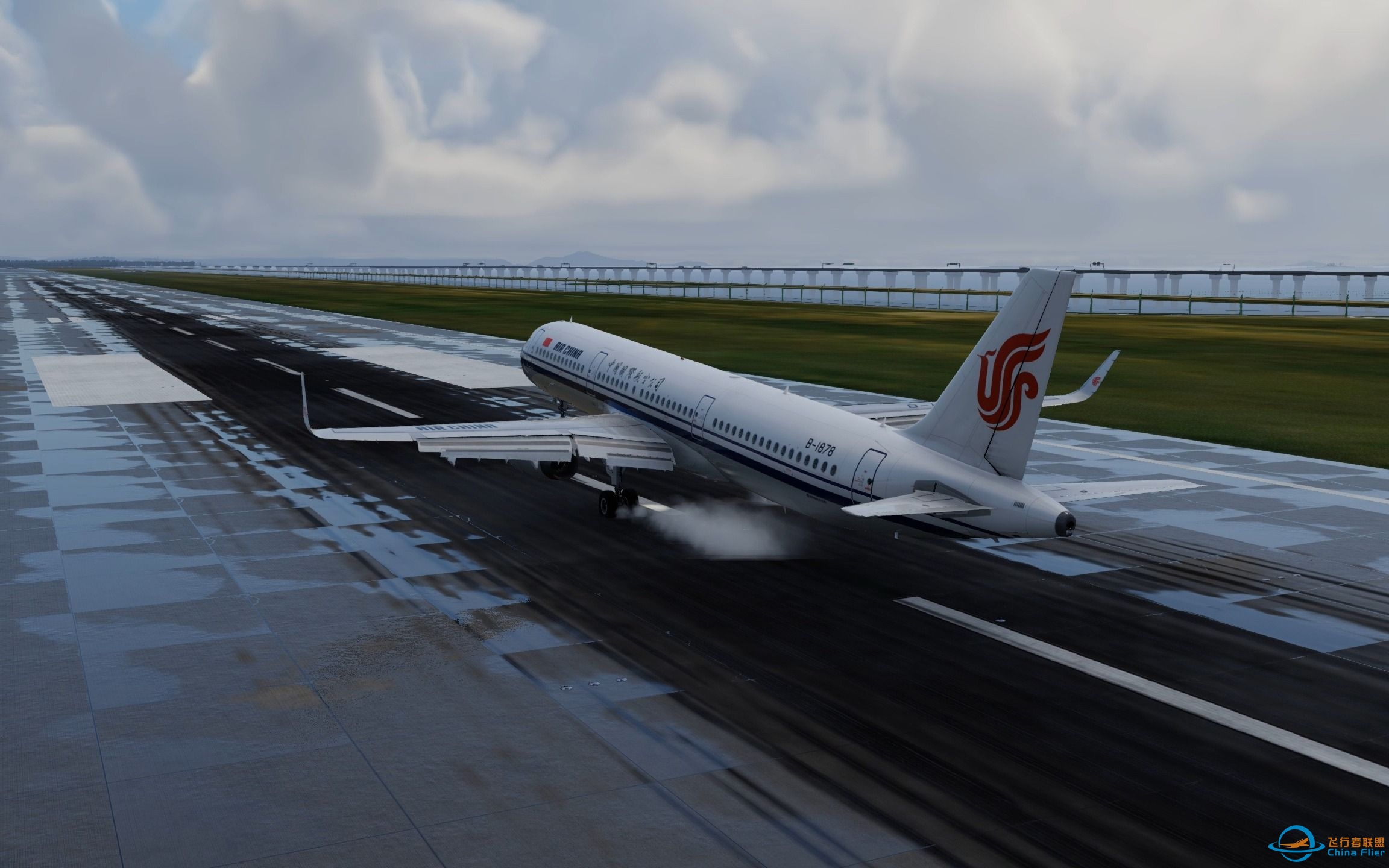 【Xplane12】Toliss A321落地深圳宝安16-6409 