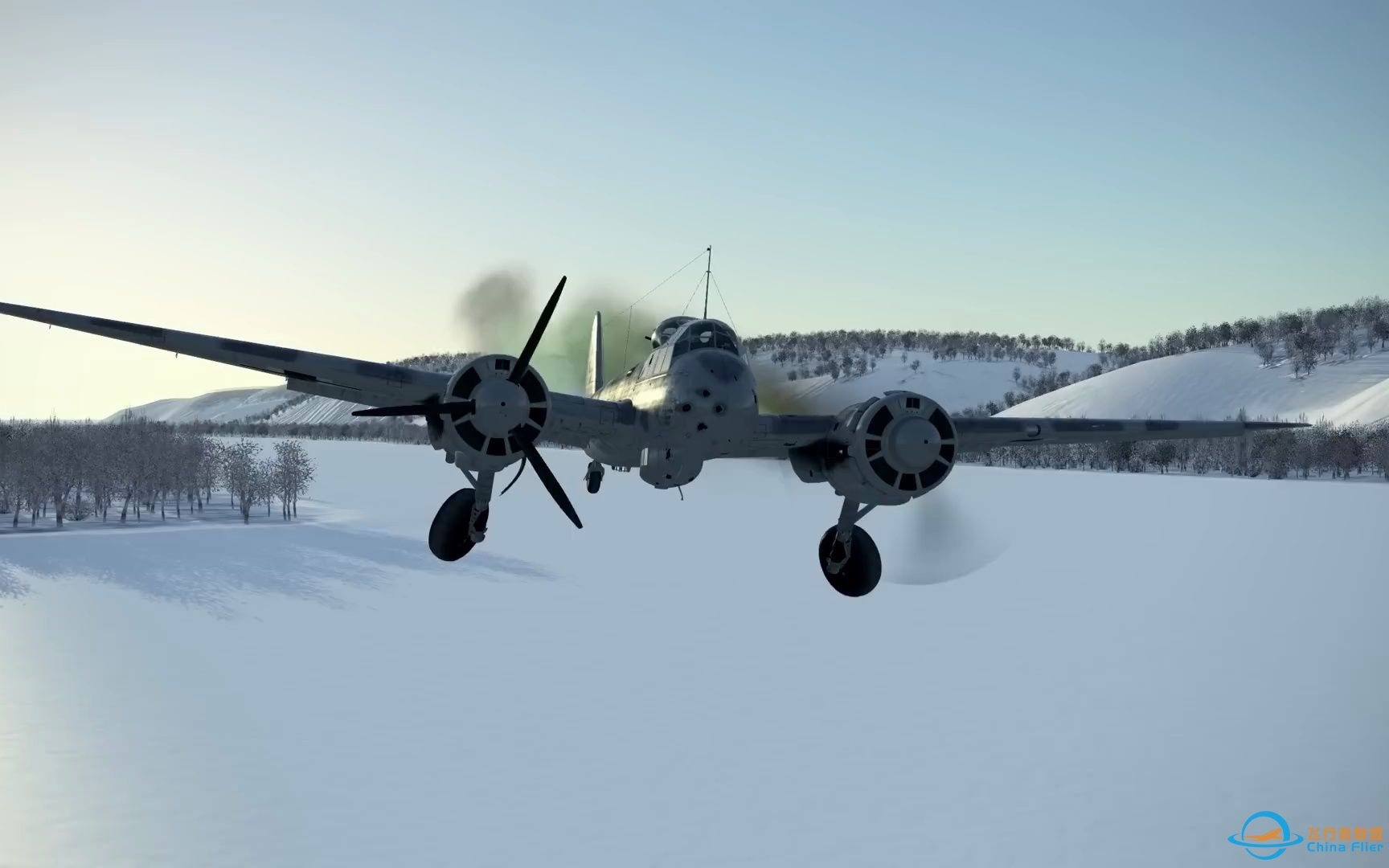 飞机坠毁和爆炸V275 - IL-2 Sturmovik Flight-4658 