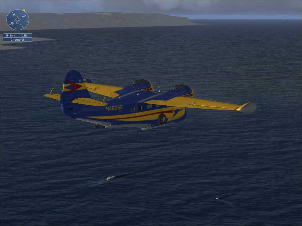 FSX飞行任务之阿留申群岛货运航班-871 