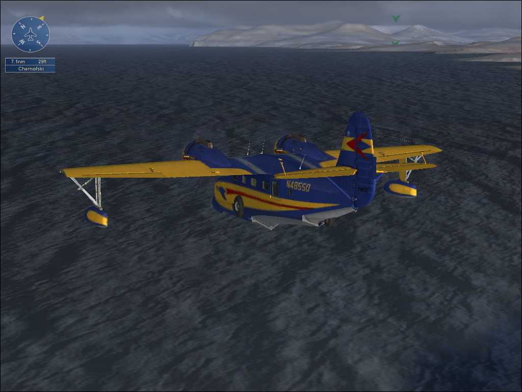 FSX飞行任务之阿留申群岛货运航班-4553 