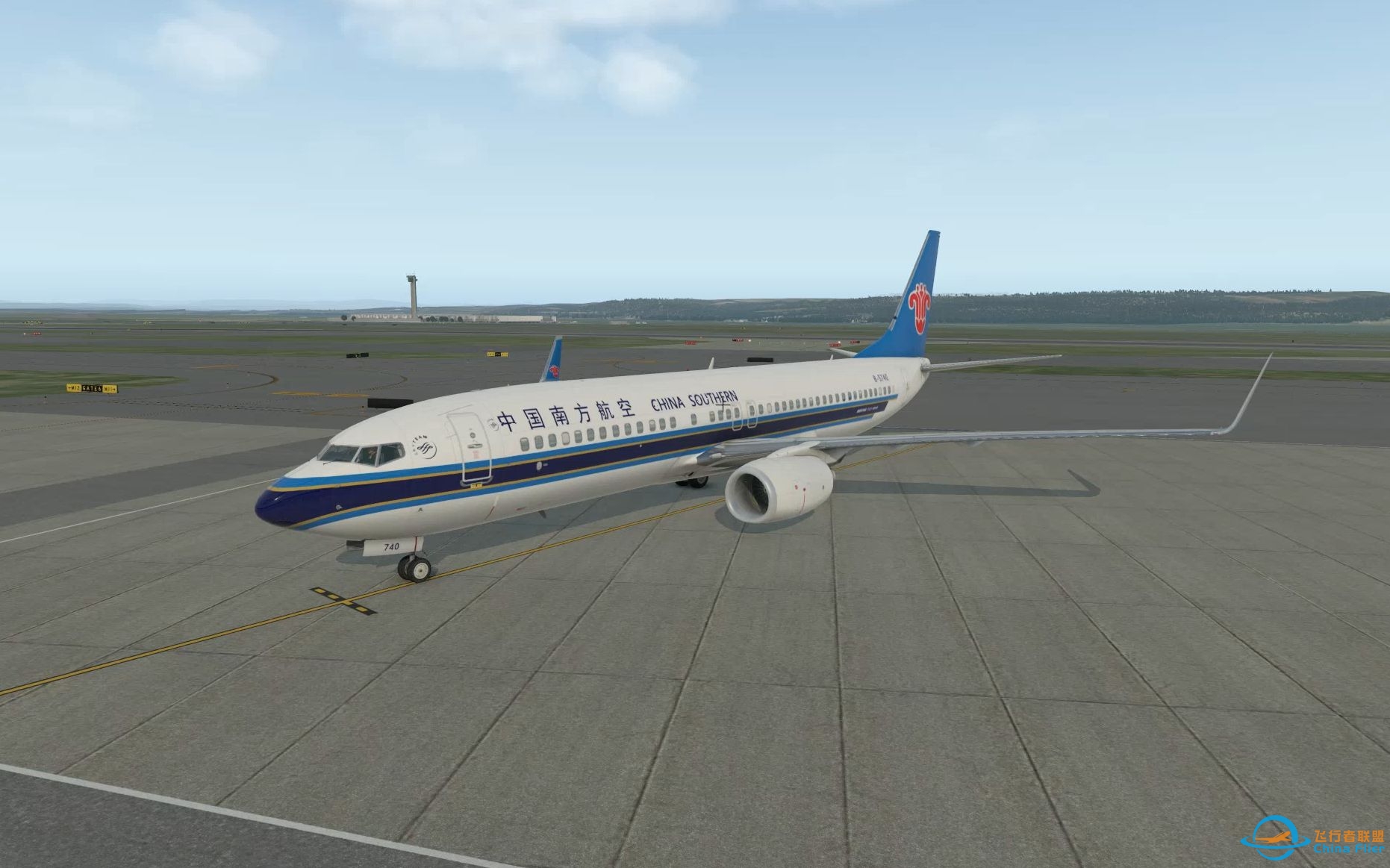 x-plane11  Zibo  737-800X    LEMD-ULLI-7733 