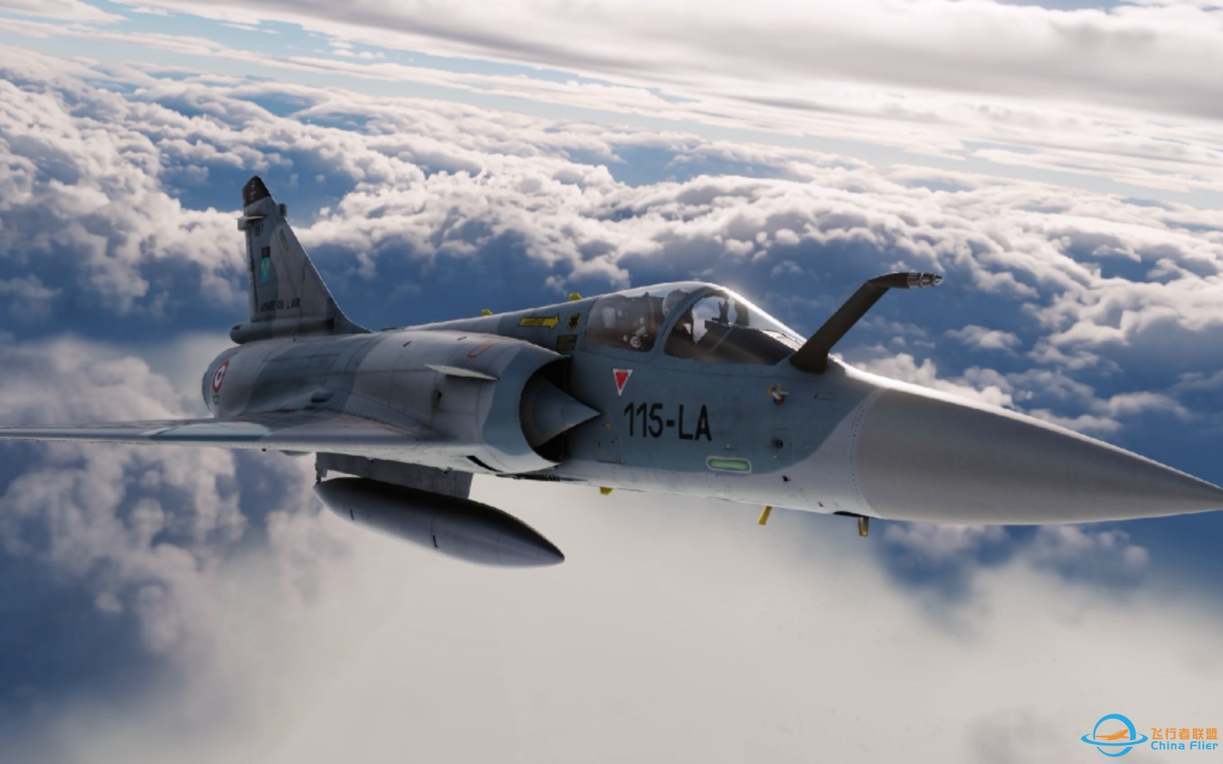 Dcs world: M-2000C 格鲁吉亚战争续 任务4 雷达-2077 